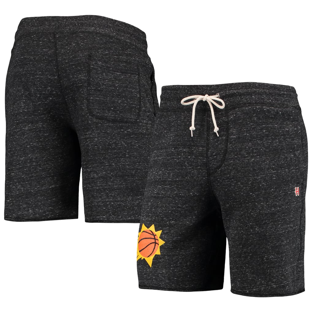 Phoenix Suns Homage Primary Logo Tri-Blend Sweat Shorts - Charcoal