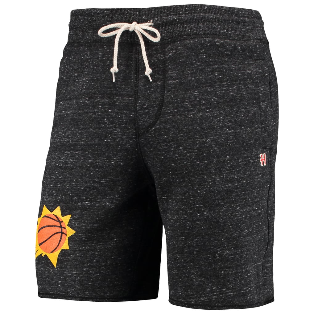 Phoenix Suns Homage Primary Logo Tri-Blend Sweat Shorts - Charcoal