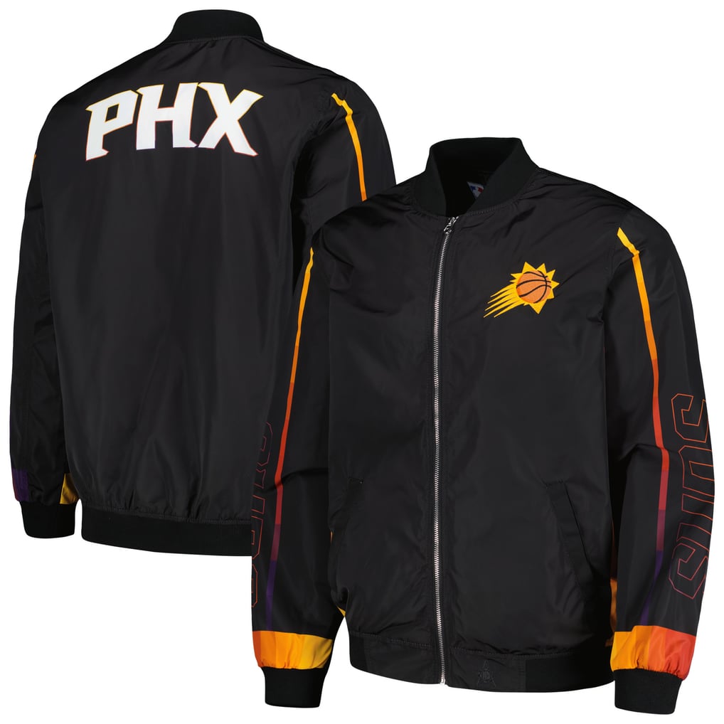  Phoenix Suns JH Design Full-Zip Bomber Jacket - Black
