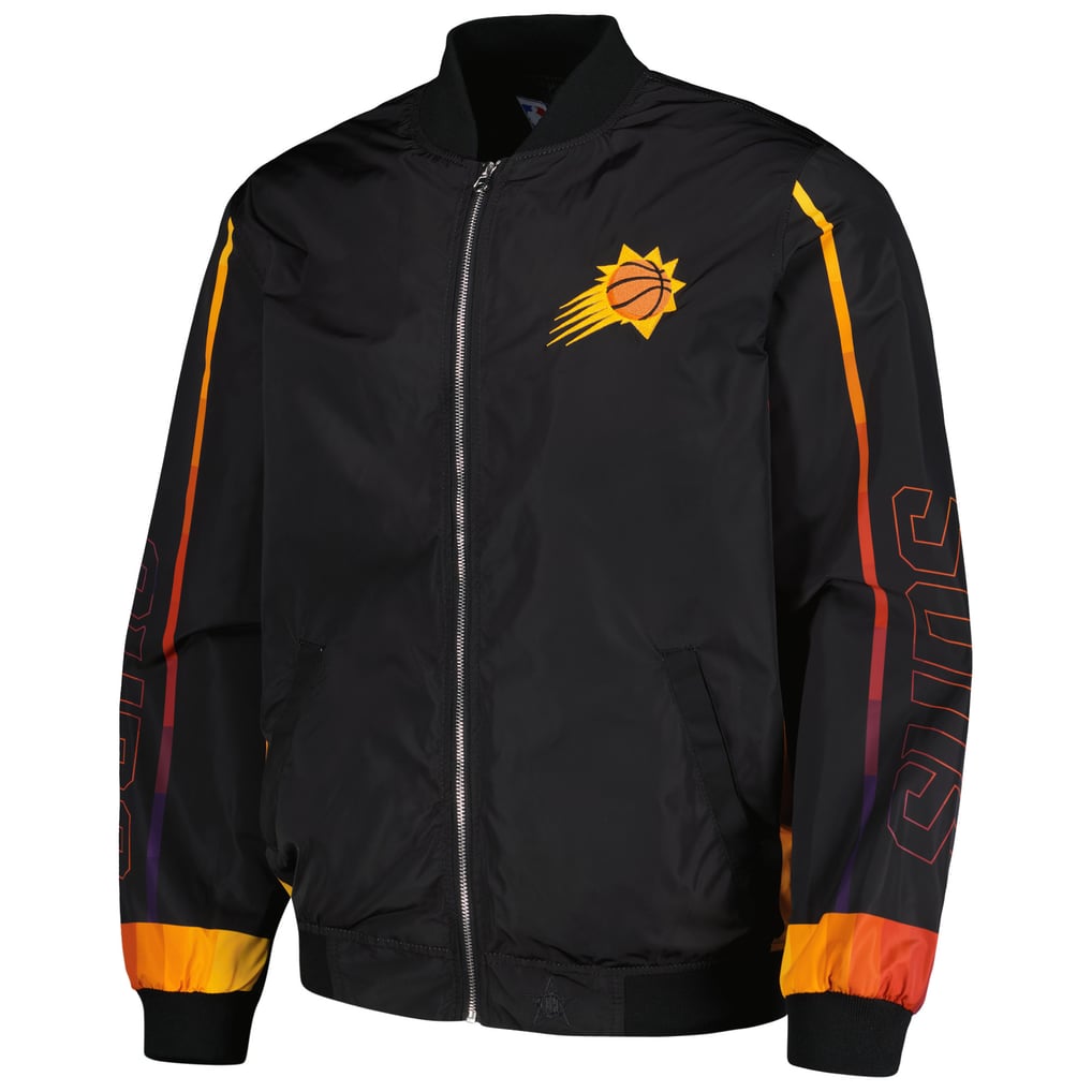  Phoenix Suns JH Design Full-Zip Bomber Jacket - Black