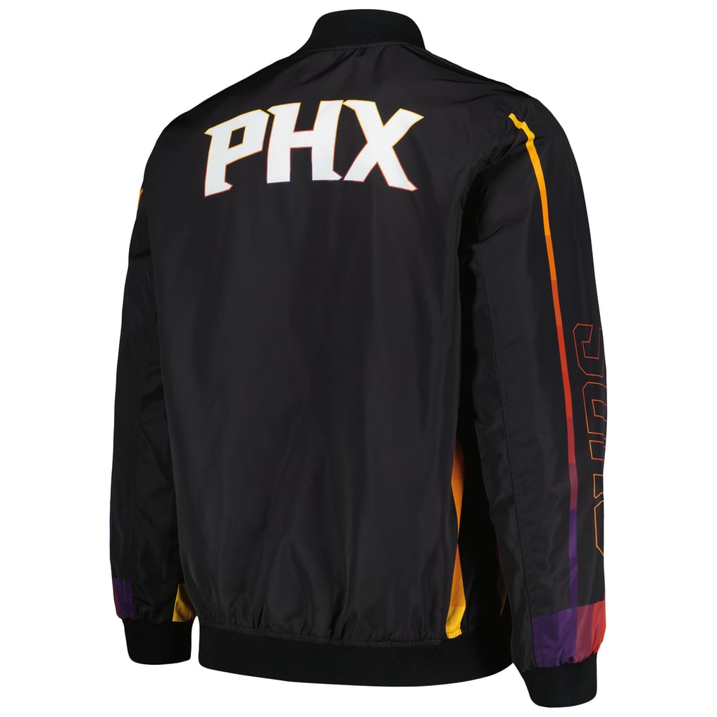  Phoenix Suns JH Design Full-Zip Bomber Jacket - Black