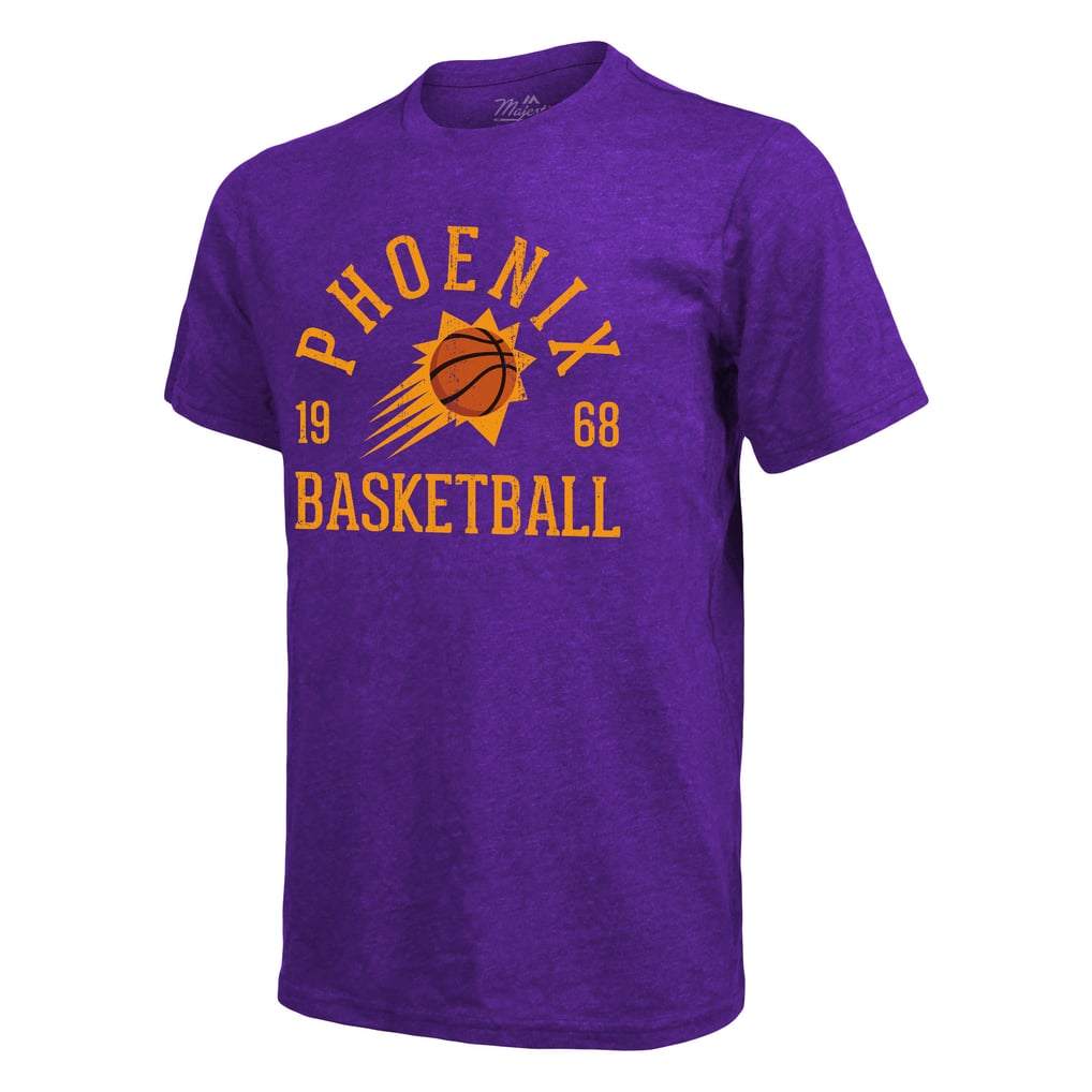 Phoenix Suns Majestic Threads Ball Hog Tri-Blend T-Shirt - Heathered Purple