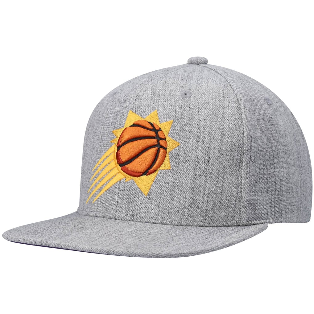 Phoenix Suns Mitchell & Ness 2.0 Snapback Hat - Heathered Gray