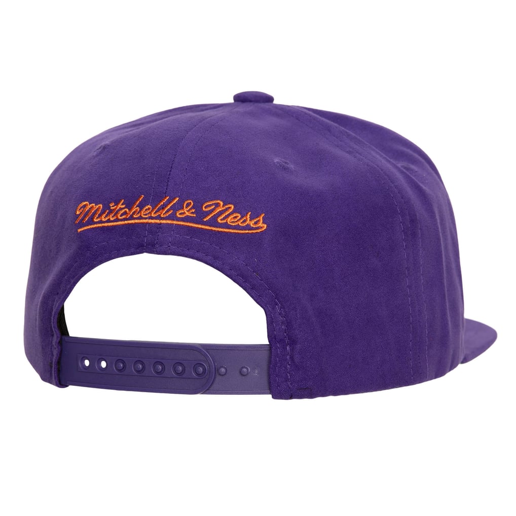 Phoenix Suns Mitchell & Ness Sweet Suede Snapback Hat - Purple