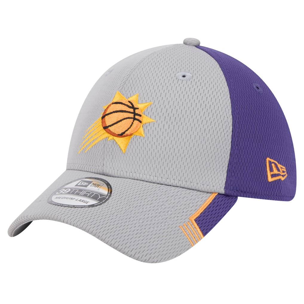 Phoenix Suns New Era Active Trim 39THIRTY Flex Hat - Gray/Purple