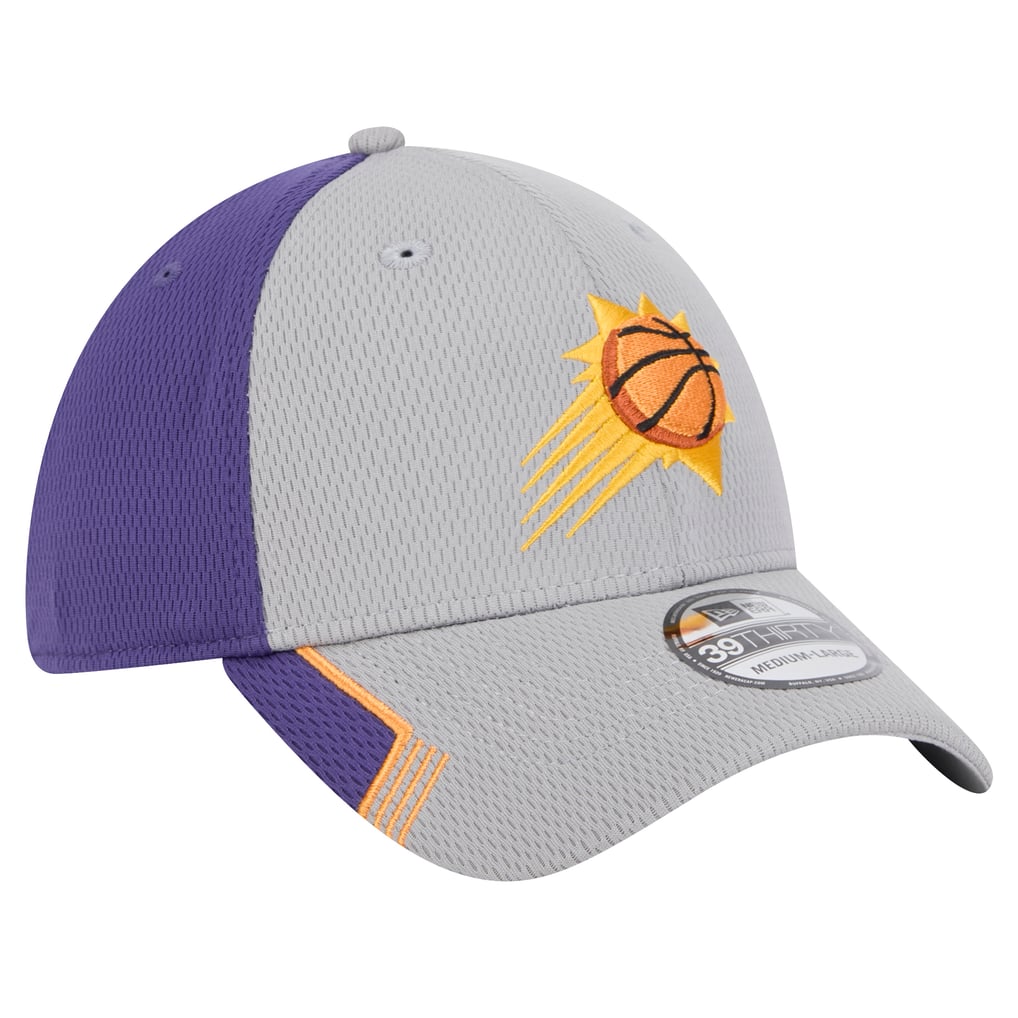 Phoenix Suns New Era Active Trim 39THIRTY Flex Hat - Gray/Purple