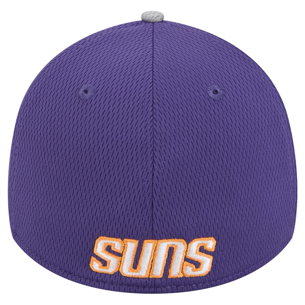 Phoenix Suns New Era Active Trim 39THIRTY Flex Hat - Gray/Purple
