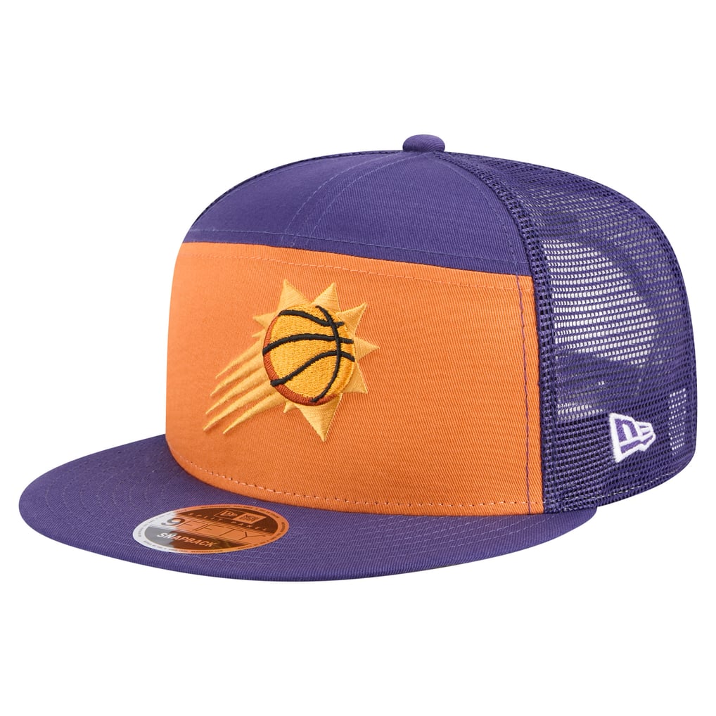  Phoenix Suns New Era Outdoor Split Panel 9FIFTY Snapback Hat - Orange/Purple