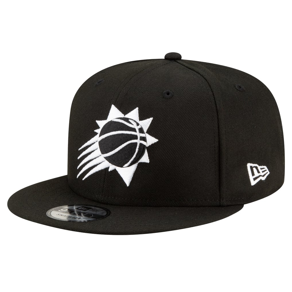 Phoenix Suns New Era Black & White 9FIFTY Snapback Hat