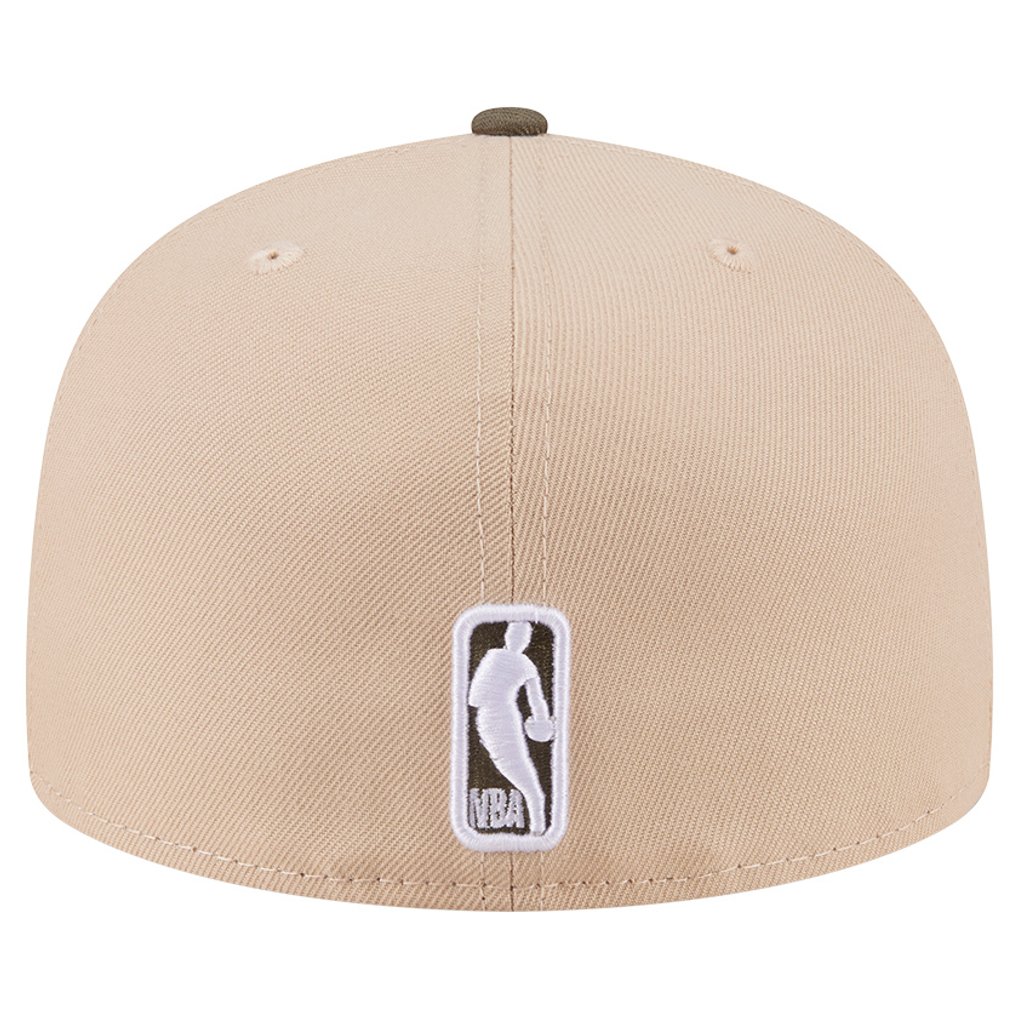  Phoenix Suns New Era Color Pack Two-Tone 59FIFTY A-Frame Fitted Hat - Tan