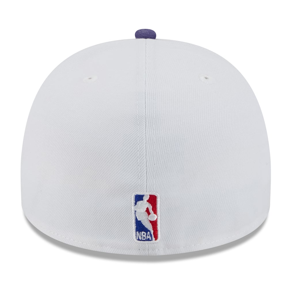 Phoenix Suns New Era 2025 NBA Draft A-Frame 59FIFTY Fitted Hat - White/Purple