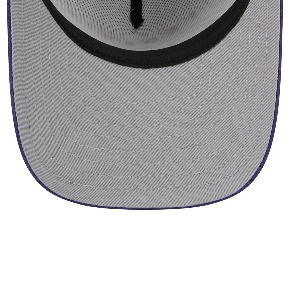 Phoenix Suns New Era 2025 NBA Draft A-Frame 59FIFTY Fitted Hat - White/Purple