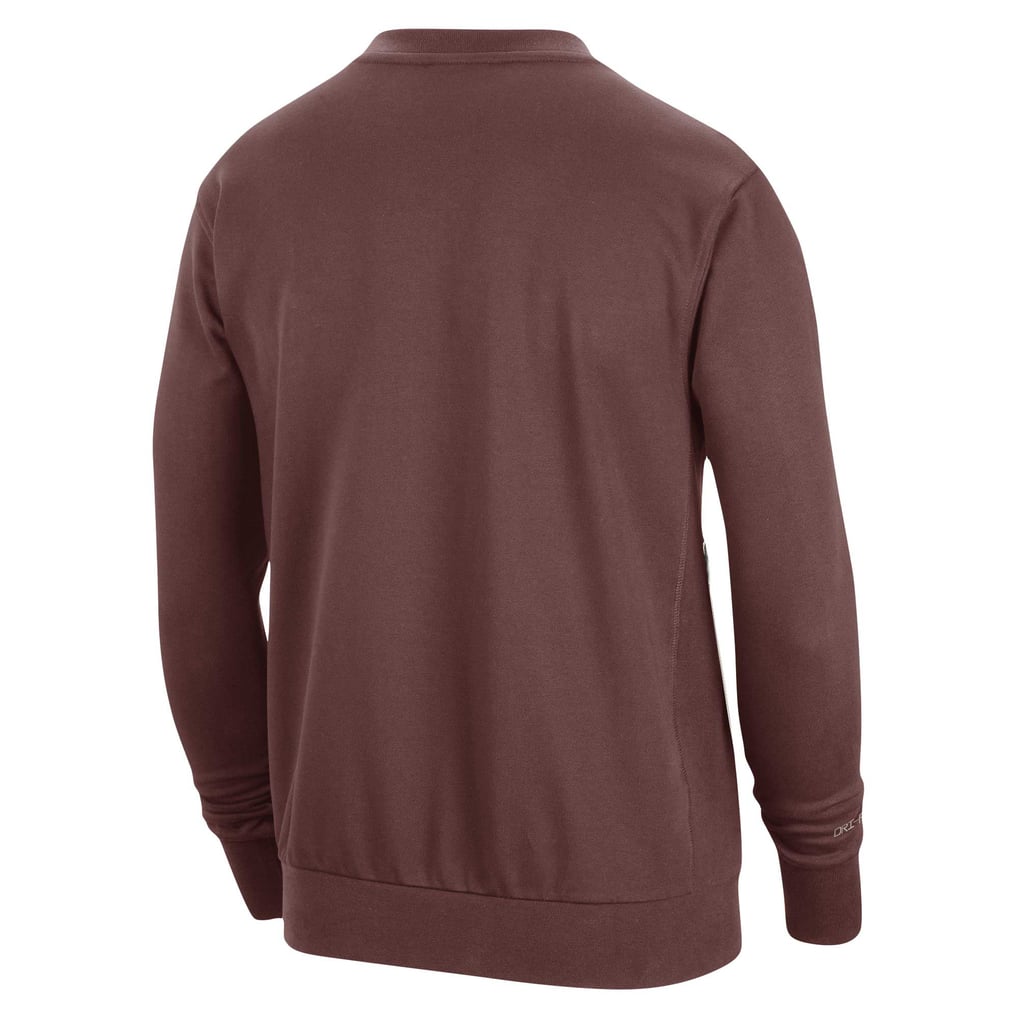 Phoenix Suns Nike 2023/24 Authentic Standard Issue Travel Performance Pullover Sweatshirt - Garnet