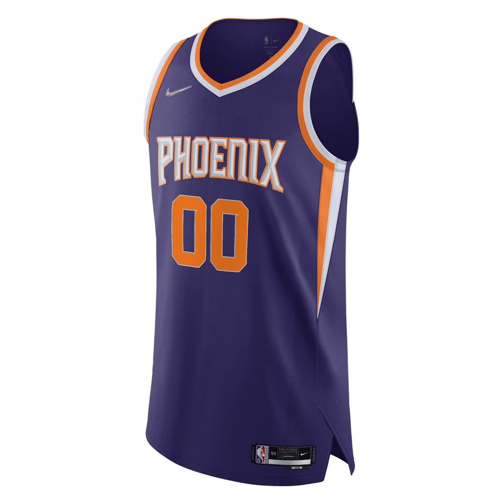 Phoenix Suns Nike 2021/22 Diamond Authentic Custom Jersey - Icon Edition - Purple