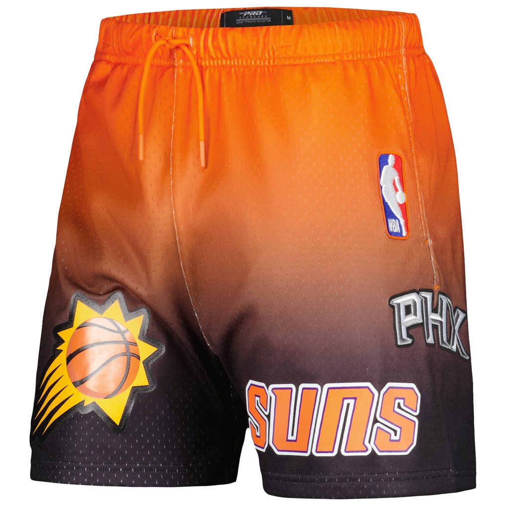 Phoenix Suns Pro Standard Ombre Mesh Shorts - Purple/Orange