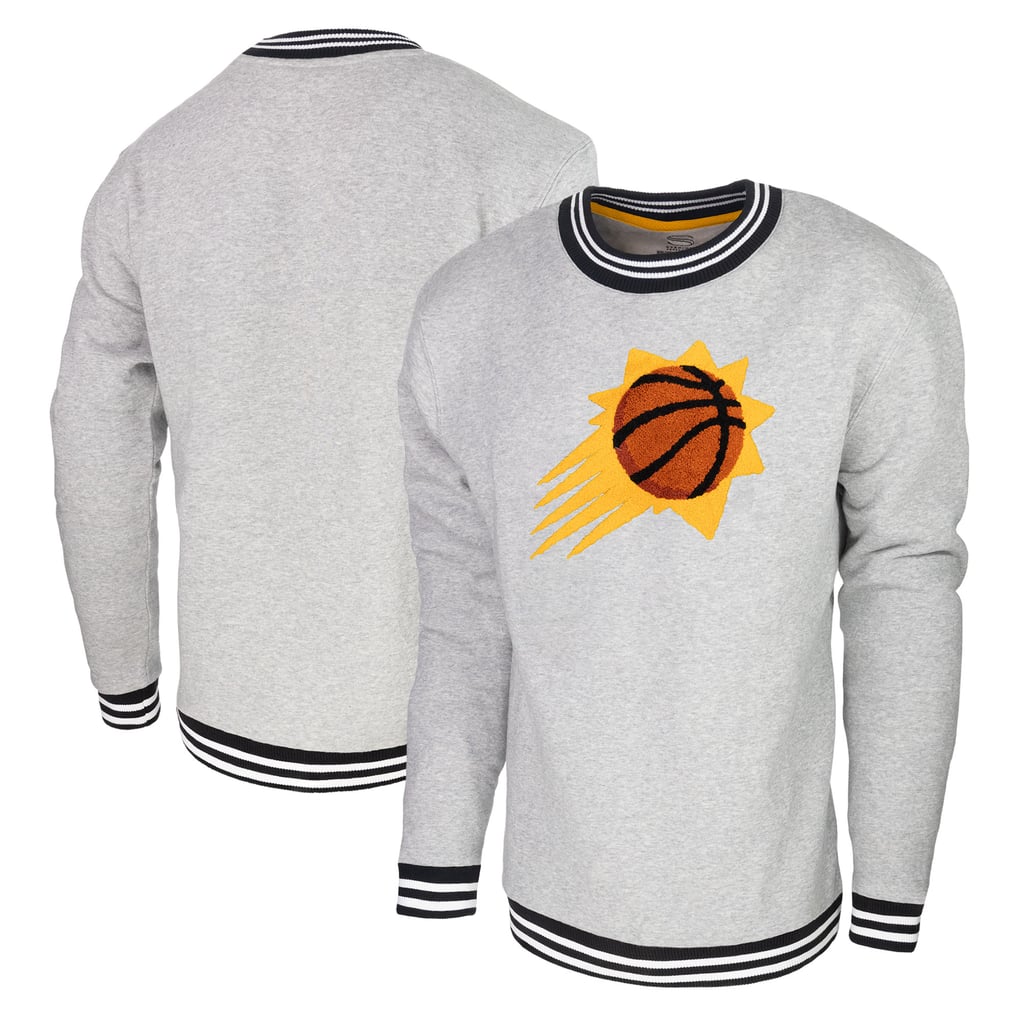 Phoenix Suns Stadium Essentials Club Level Pullover Sweatshirt - Heather Gray