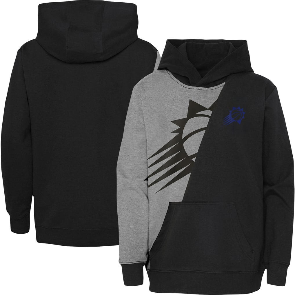 Phoenix Suns Preschool Unrivaled Split Pullover Hoodie - Heather GrayBlack