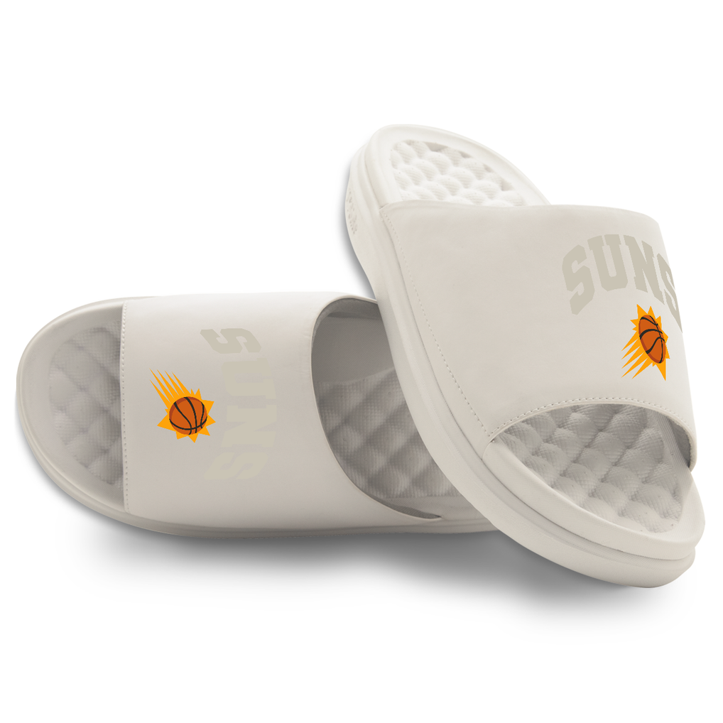 Phoenix Suns ISlide Unisex Tonal Pop Motive Slide Sandals - Cream