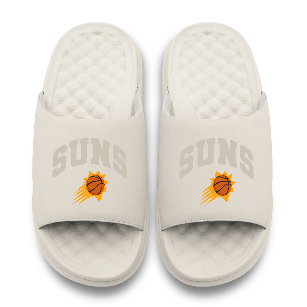 Phoenix Suns ISlide Unisex Tonal Pop Motive Slide Sandals - Cream