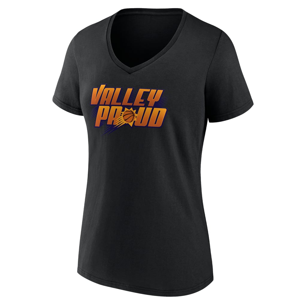  Phoenix Suns Women's Core Hometown Launch V-Neck T-Shirt - Black