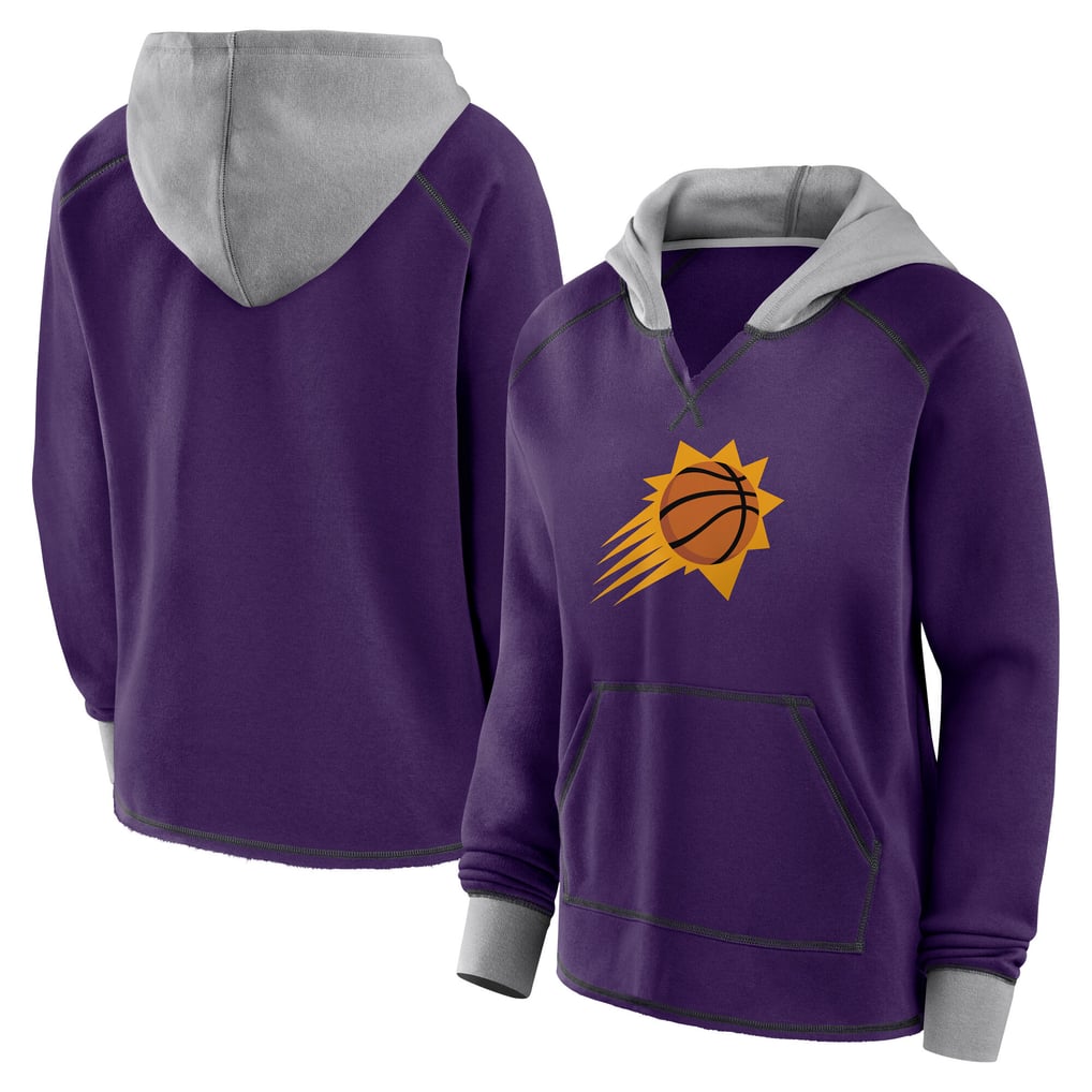 Phoenix Suns Logo Athletic Women's Boom Pullover Hoodie - Purple