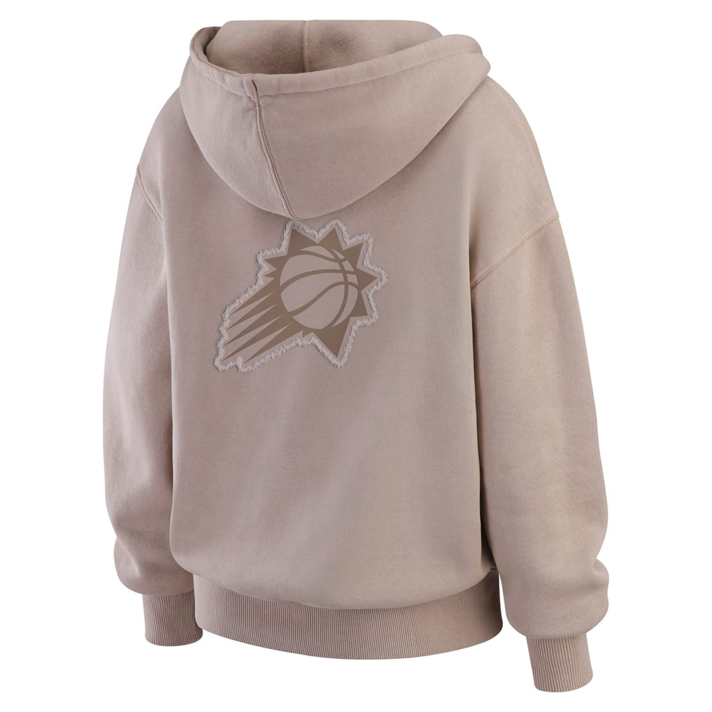  Phoenix Suns WEAR by Erin Andrews Women's Washed Pullover Crewdie - Tan