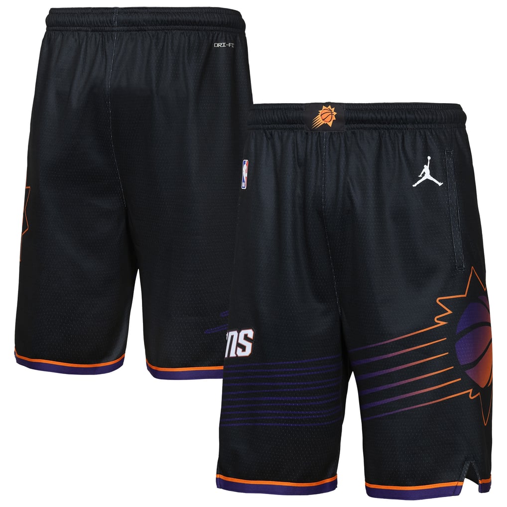 Phoenix Suns Jordan Brand Youth Authentic Statement Edition Swingman Shorts - Black