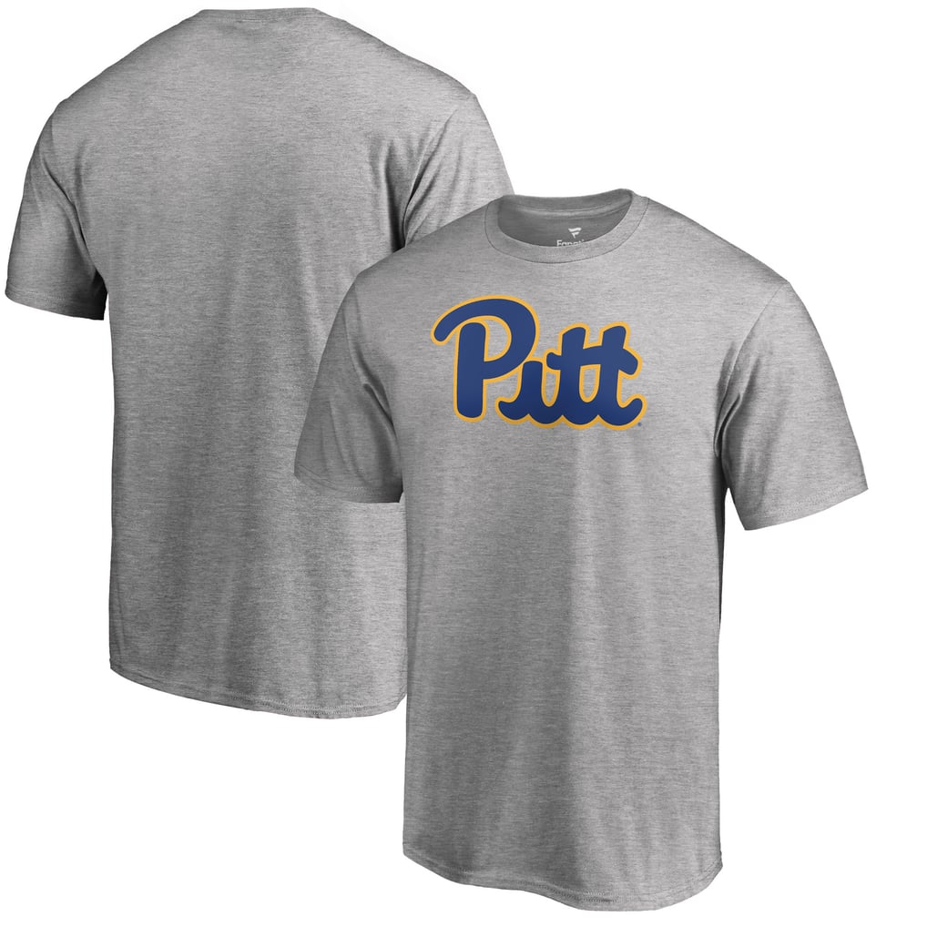 Pitt Panthers Primary Team Logo T-Shirt - Ash