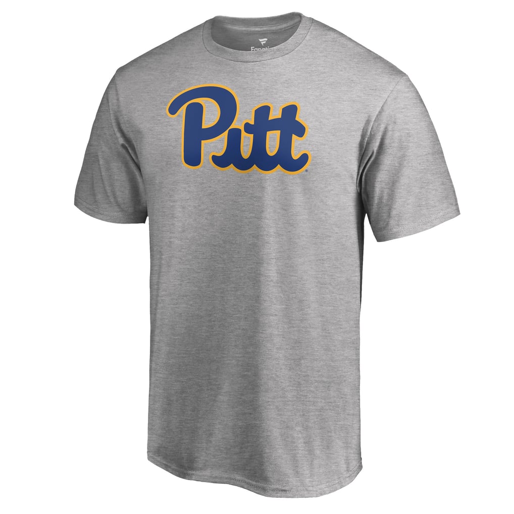 Pitt Panthers Primary Team Logo T-Shirt - Ash