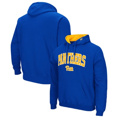  Pitt Panthers Colosseum Arch & Logo Hoodie - Royal