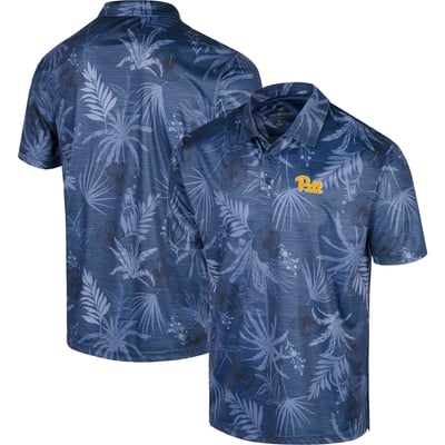 Pitt Panthers Colosseum Palms Team Polo - Royal