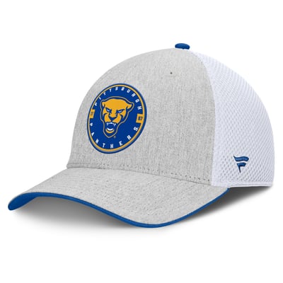  Pitt Panthers Fanatics Trigger Flex Hat - Heather Gray