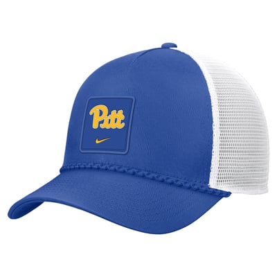 Pitt Panthers Nike 2026 On-Field Rope Adjustable Trucker Hat - Royal