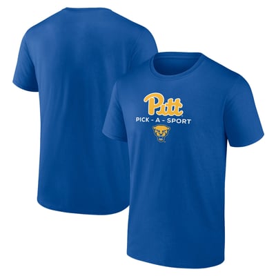 Pitt Panthers Authentic Pick-A-Sport T-Shirt - Royal