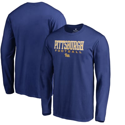 Pitt Panthers Team Unity Football Long Sleeve T-Shirt - Royal