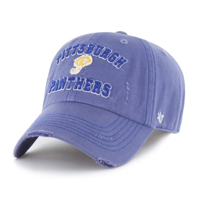  Pitt Panthers '47 Unisex Well-Worn Seymore Clean Up Adjustable Hat - Royal