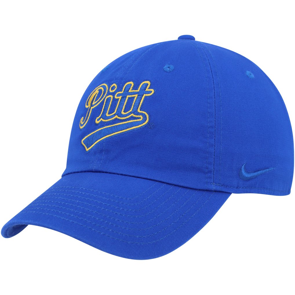 Pitt Panthers Nike Unisex Heritage86 Logo Performance Adjustable Hat - Royal