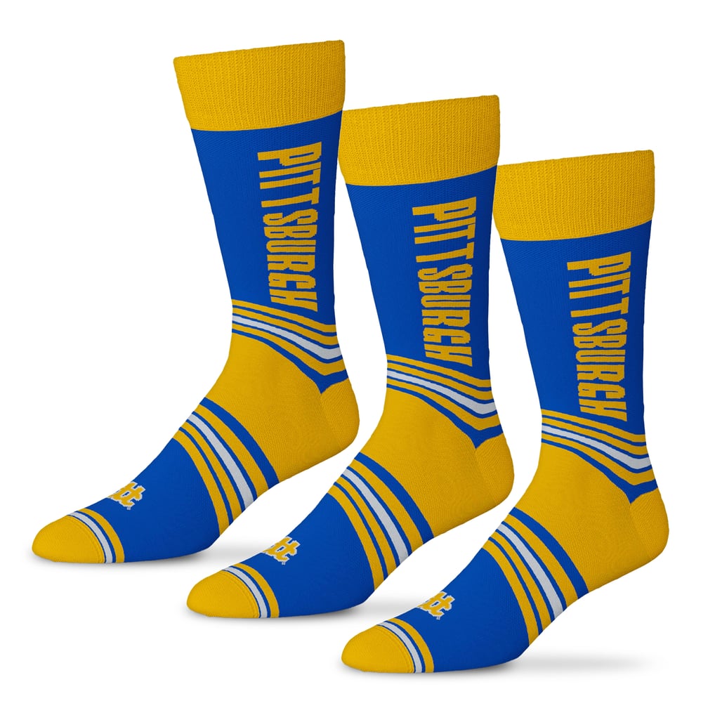  Pitt Panthers Starter Unisex Rally Cry 3-Pack Socks Set - Royal
