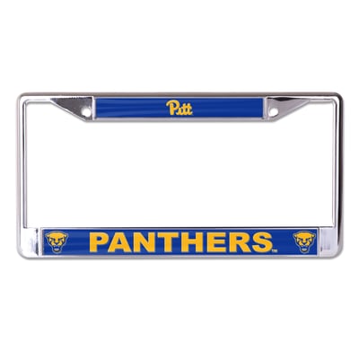 Pitt Panthers WinCraft S/L School Printed License Plate Frame