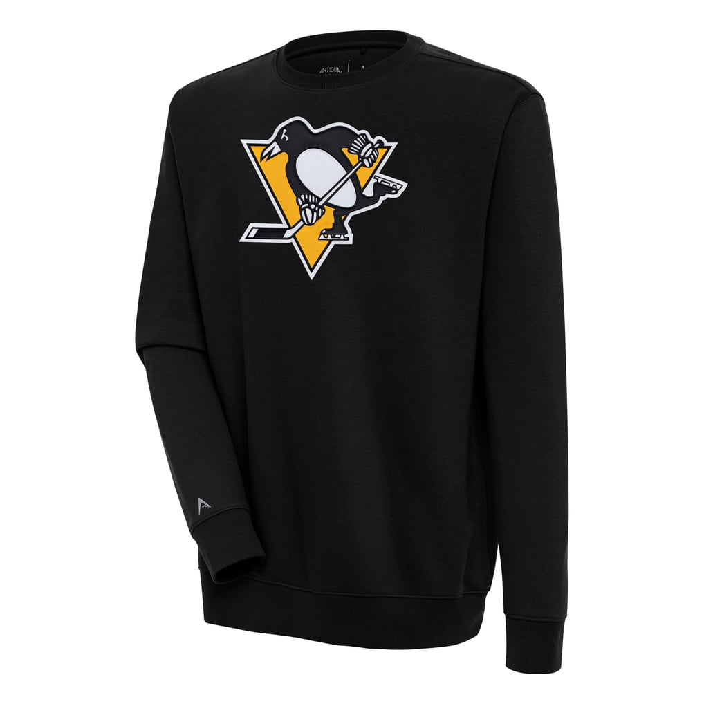  Pittsburgh Penguins Antigua Victory Pullover Sweatshirt - Black