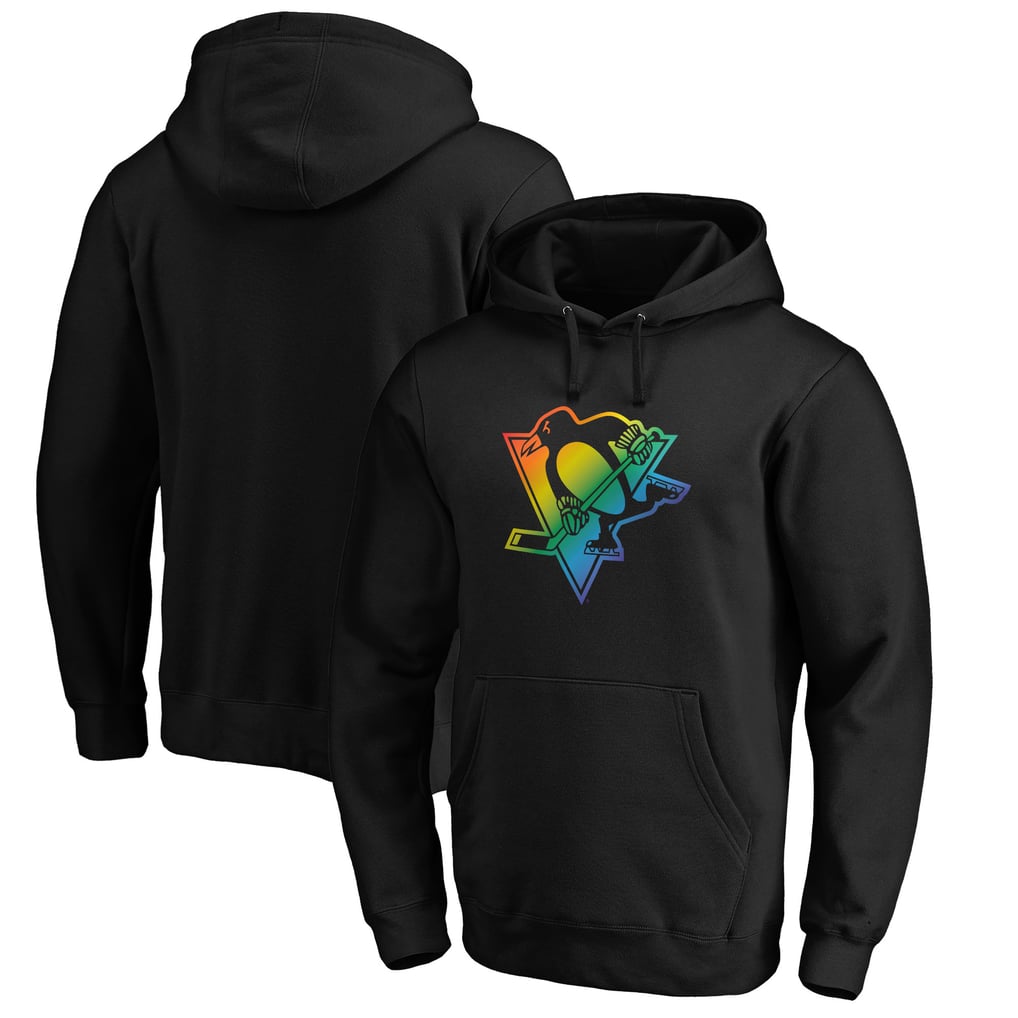 Pittsburgh Penguins Team Pride Logo Pullover Hoodie - Black