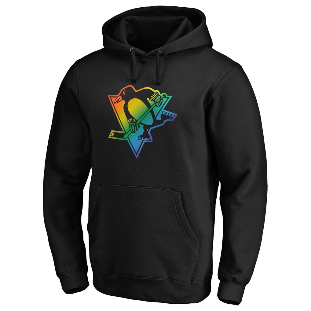 Pittsburgh Penguins Team Pride Logo Pullover Hoodie - Black