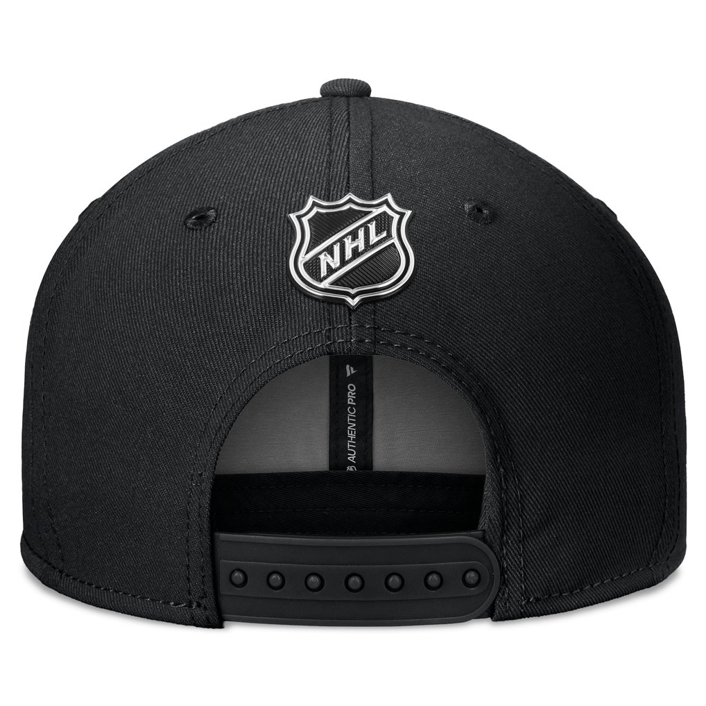 Pittsburgh Penguins Fanatics Authentic Pro Training Camp Snapback Hat - Black