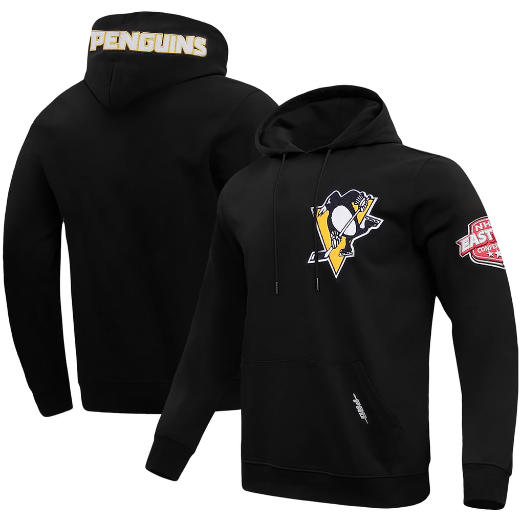 Pittsburgh Penguins Pro Standard Classic Pullover Hoodie - Black