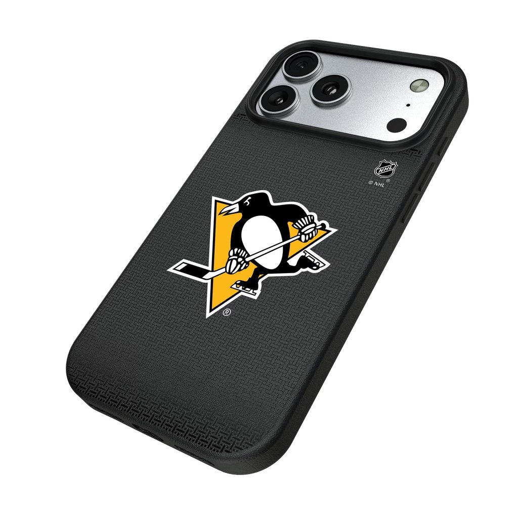 Pittsburgh Penguins Linen Logo iPhone Magnetic Bump Case