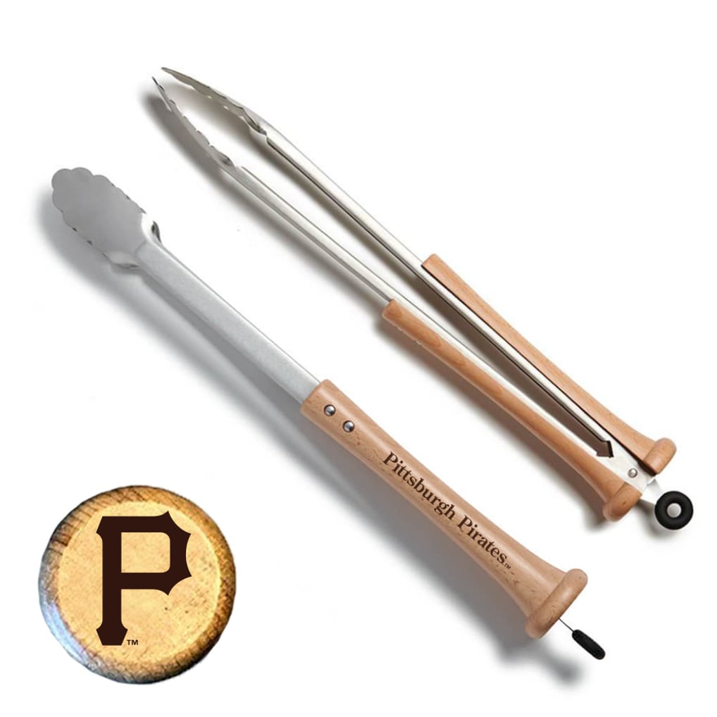 Pittsburgh Pirates Baseball BBQ Splitfinger Tongs