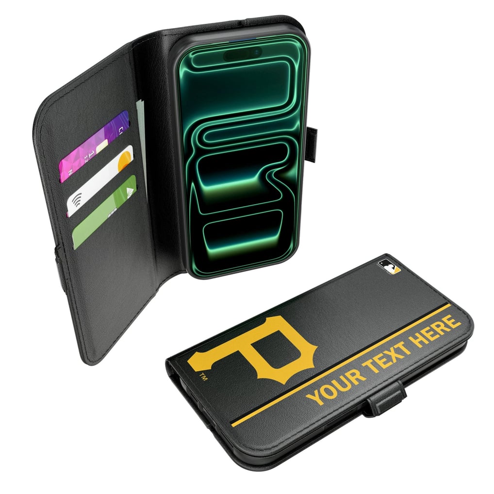 Pittsburgh Pirates Keyscaper Personalized iPhone Folio 2.0 Case