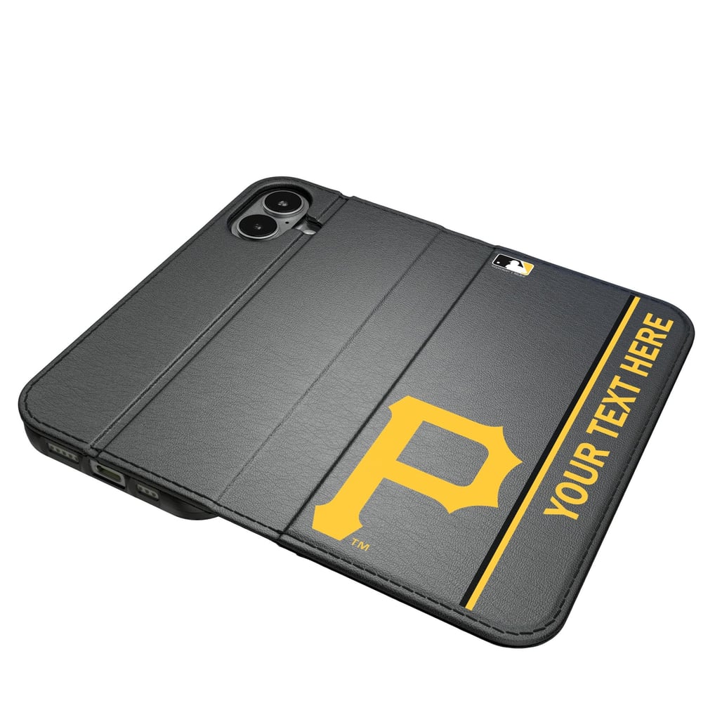 Pittsburgh Pirates Keyscaper Personalized iPhone Folio 2.0 Case