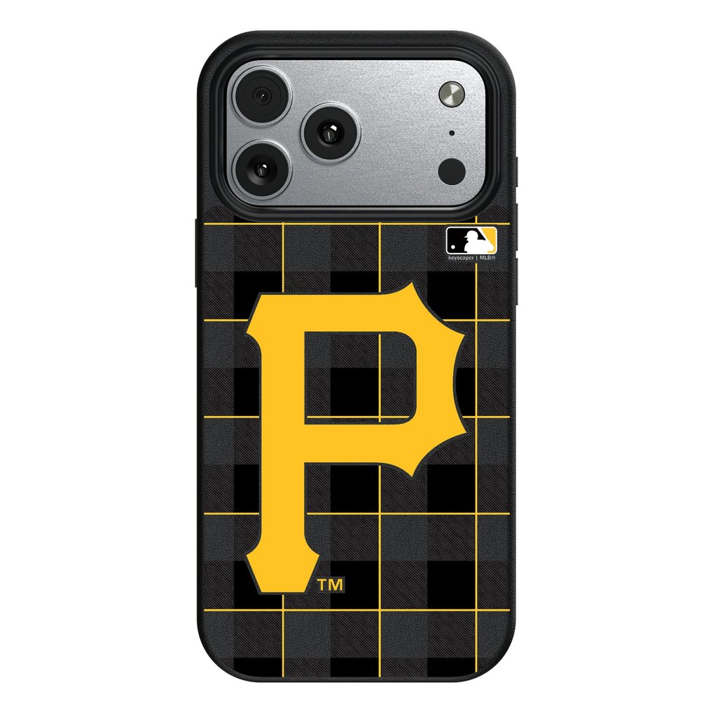 Pittsburgh Pirates Keyscaper Plaid Magnetic Bump iPhone Case