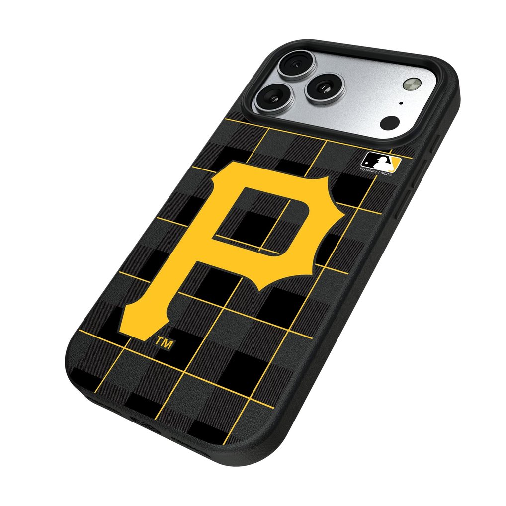 Pittsburgh Pirates Keyscaper Plaid Magnetic Bump iPhone Case